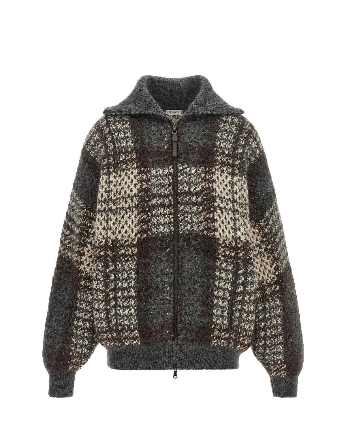 Brunello Cucinelli Gray Sweater