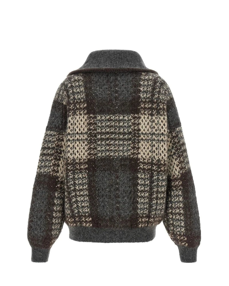 Brunello Cucinelli Sweater in gray — view 2