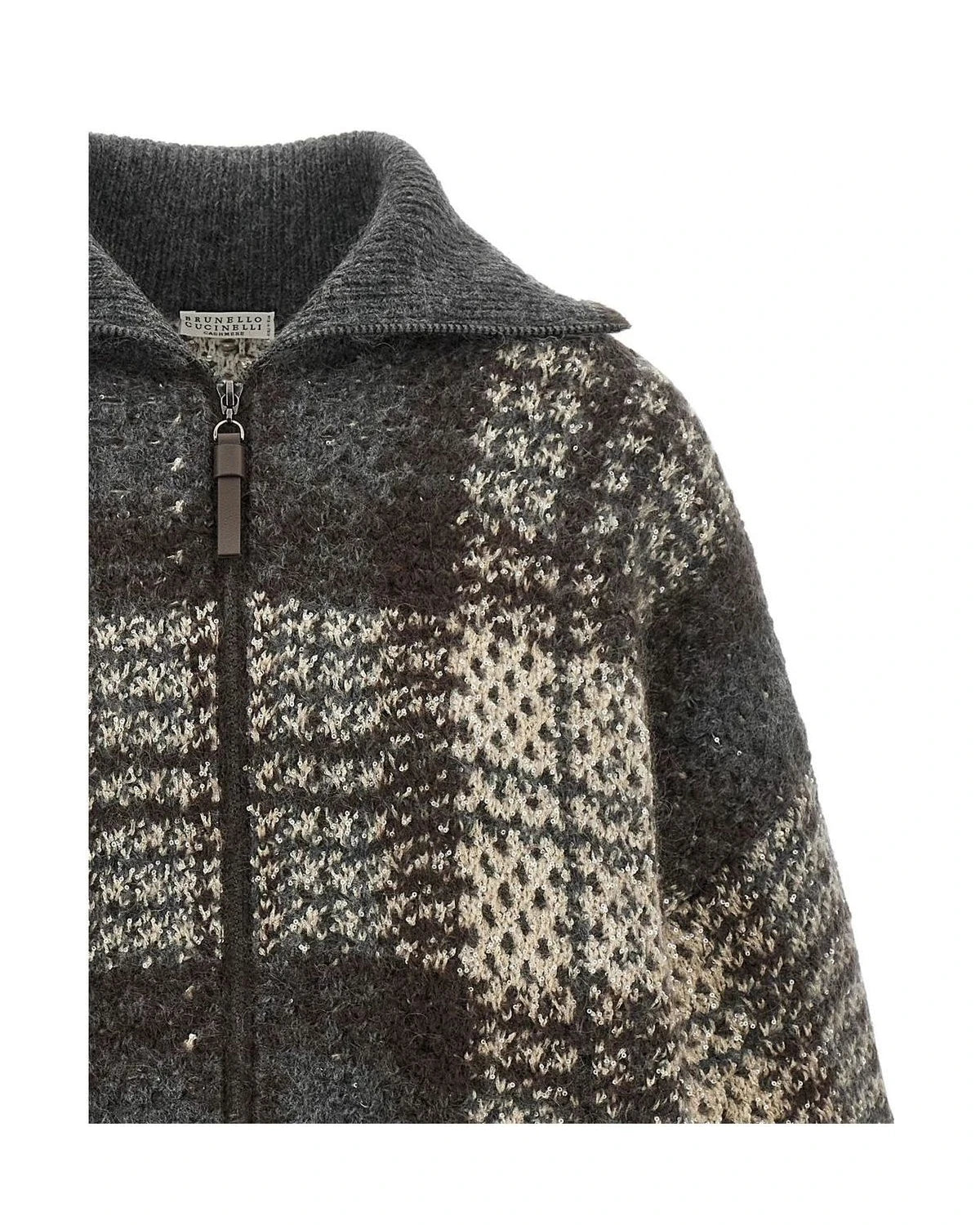 Brunello Cucinelli Sweater in gray — view 3