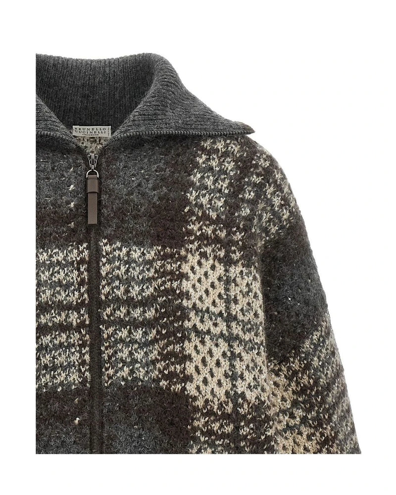 Brunello Cucinelli Sweater in gray — view 3