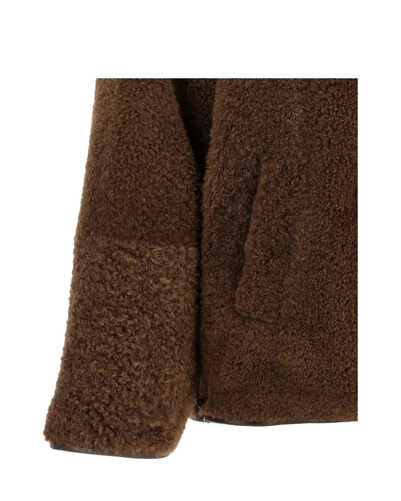 Brunello Cucinelli Bolero Jacket in brown — view 5