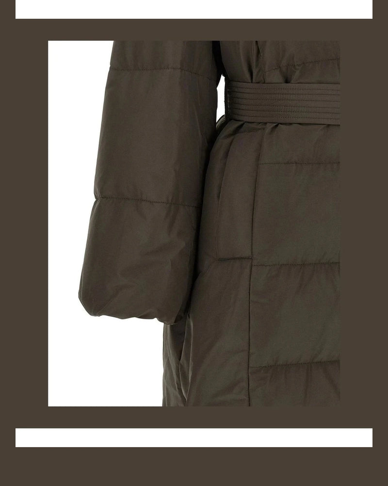 Brunello Cucinelli Puffer Jacket in brown — view 4