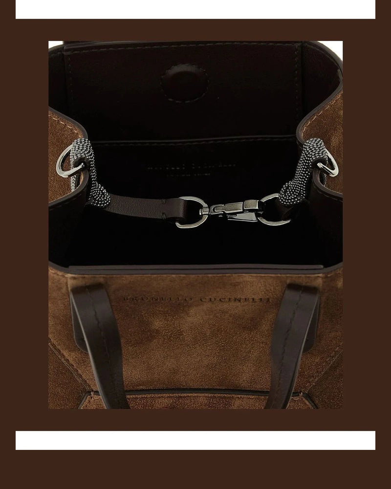 Brunello Cucinelli Tote Bag in brown — view 5