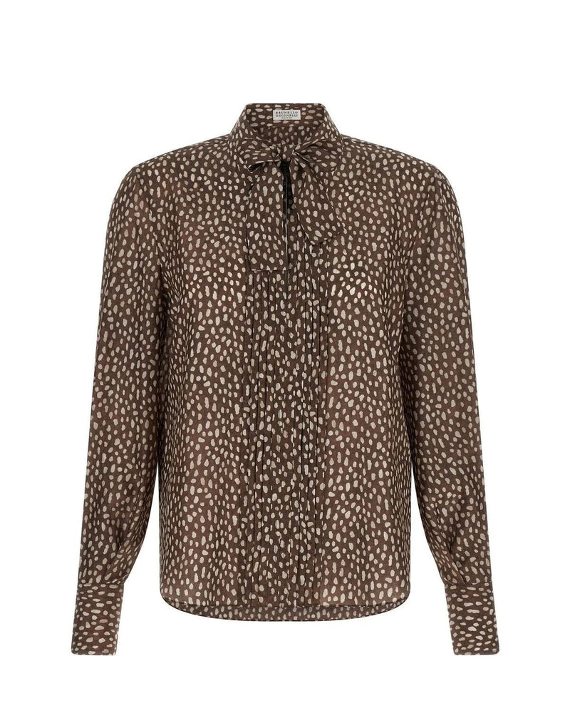 Brunello Cucinelli Blouse in brown