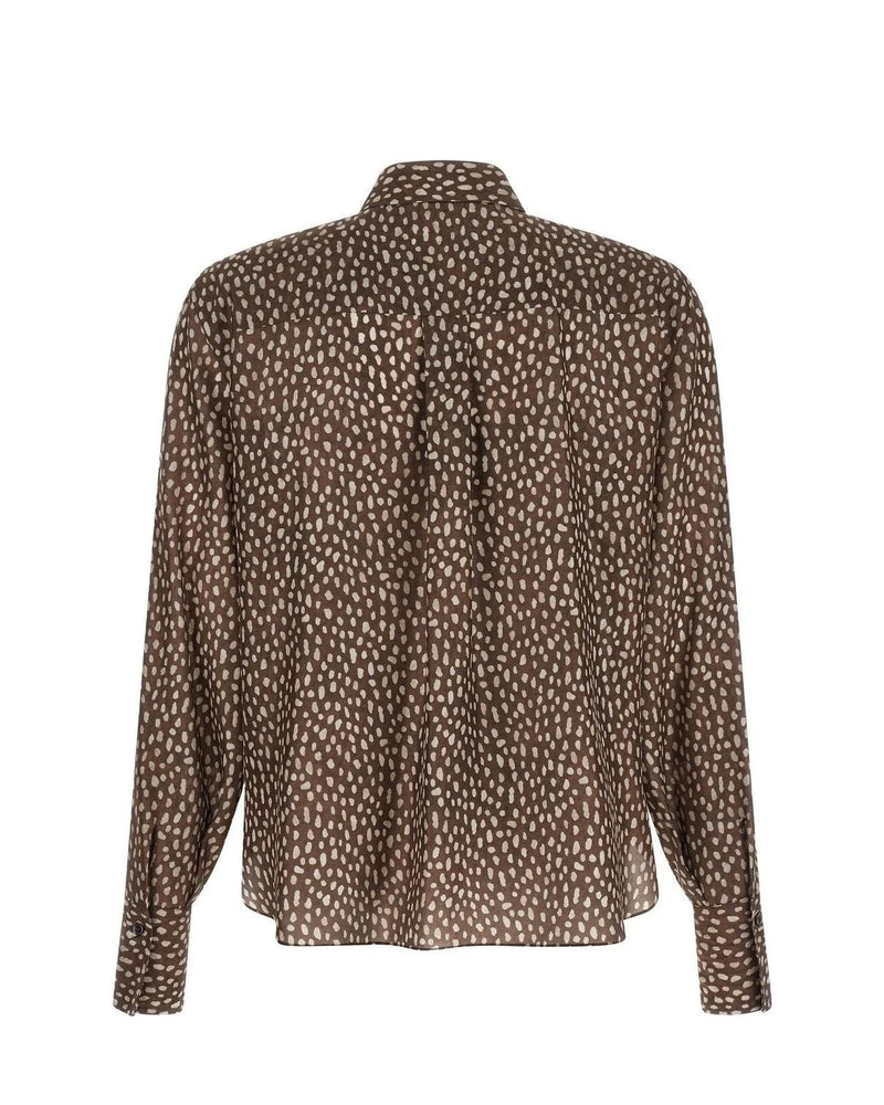 Brunello Cucinelli Blouse in brown — view 2