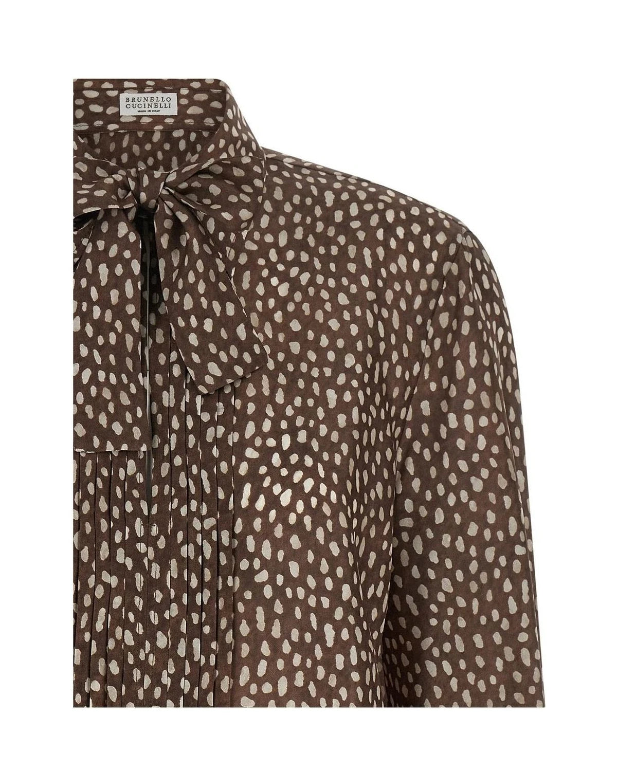 Brunello Cucinelli Blouse in brown — view 3