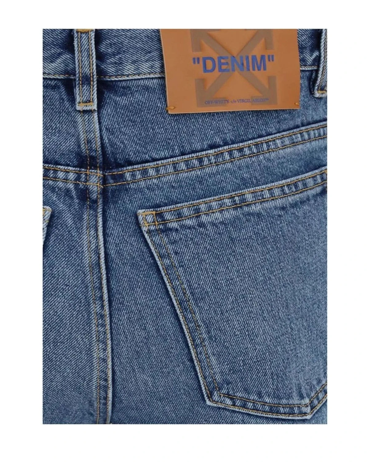 Off-White Jean in blue, Cotton — view 3