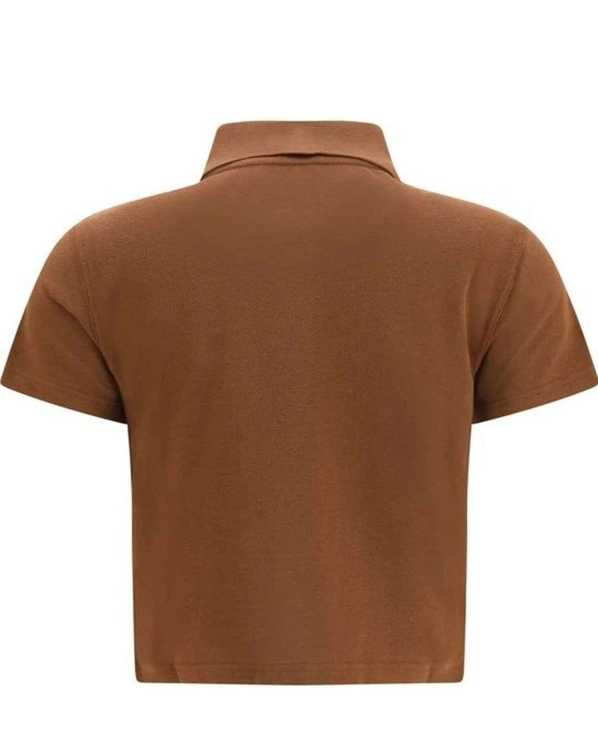 Saint Laurent Polo in brown, Cotton — view 2