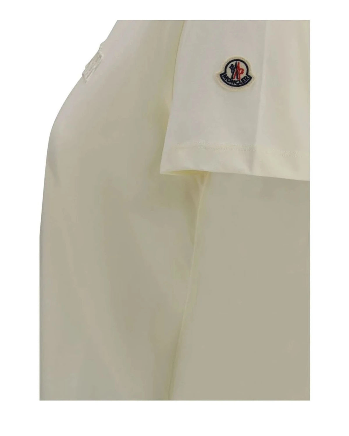 Moncler T-Shirt in beige, Cotton — view 3