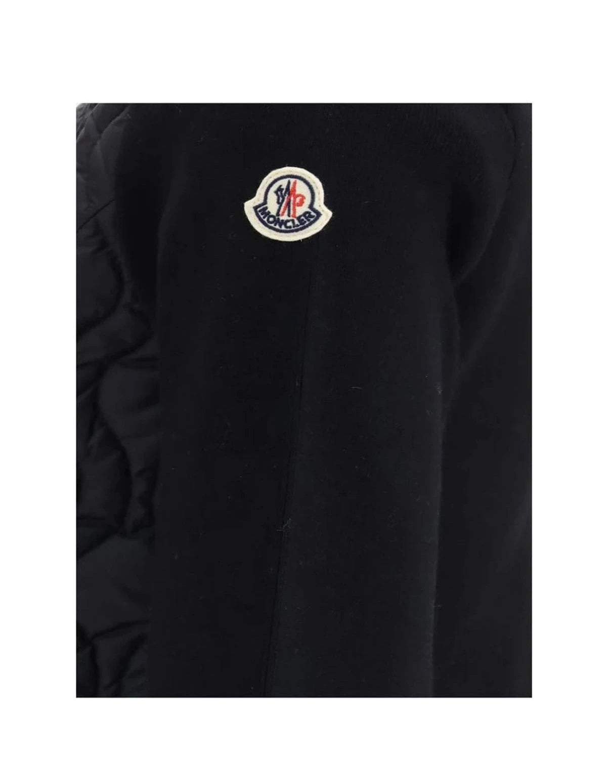 Moncler Puffer Jacket in black, Cotton — view 3
