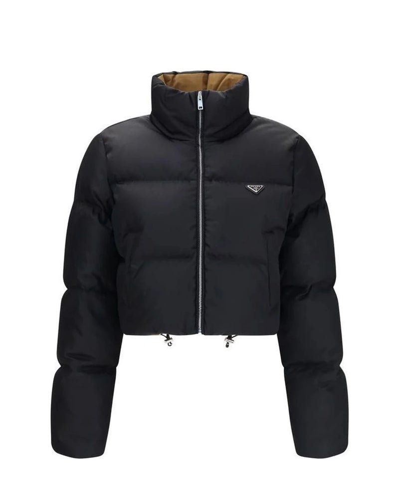 Prada Puffer Jacket in black, Nylon