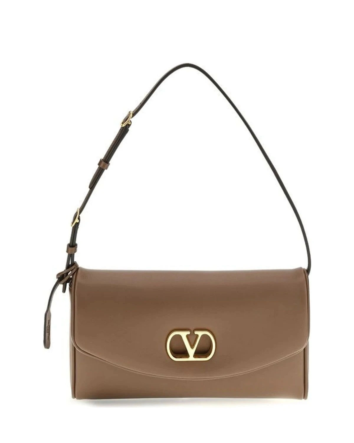 Valentino Garavani Shoulder Bag in brown, Calf Leather