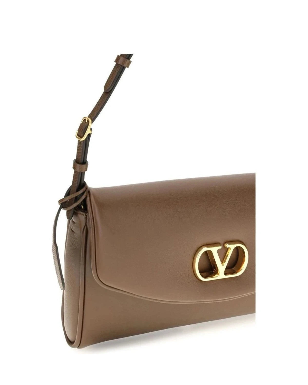 Valentino Garavani Shoulder Bag in brown, Calf Leather — view 4