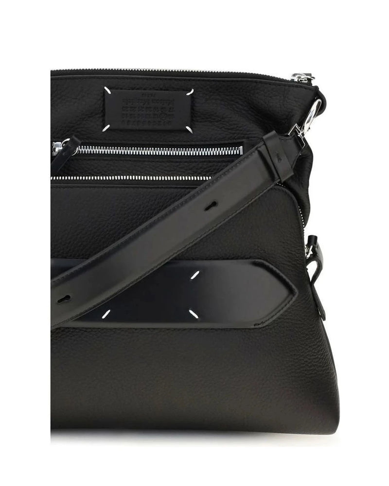 Maison Margiela Cross Body Bag in black, Lamb — view 4