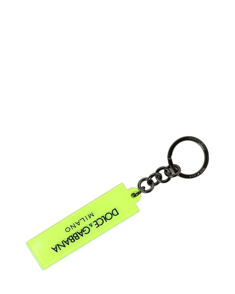 Dolce & Gabbana Keychain in green, Rubber Attachment — view 3