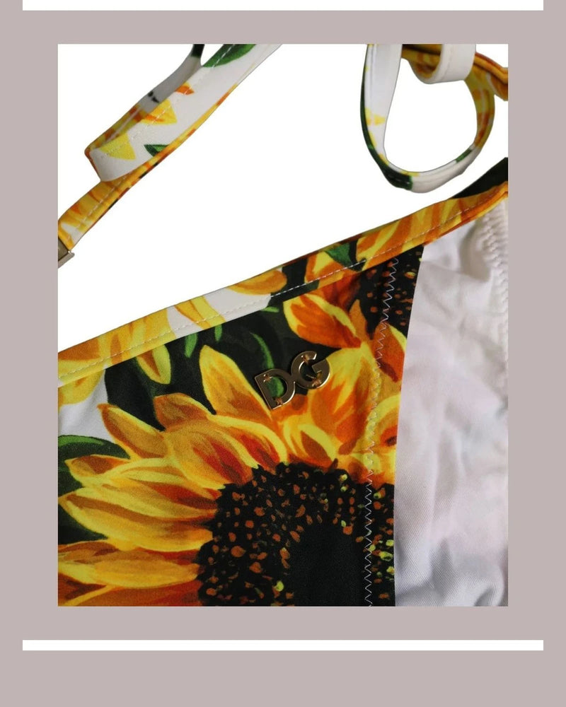 Dolce & Gabbana Bikini in white, Nylon — view 4