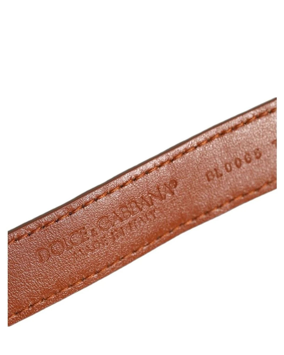 Dolce & Gabbana Bracelet in brown, Caiman Leather — view 4