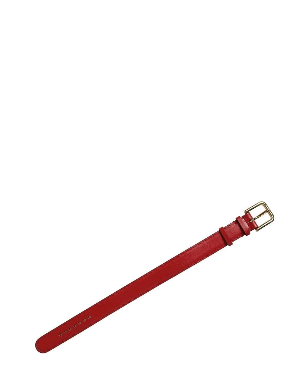 Dolce & Gabbana Bracelet in red, Calf Leather — view 3