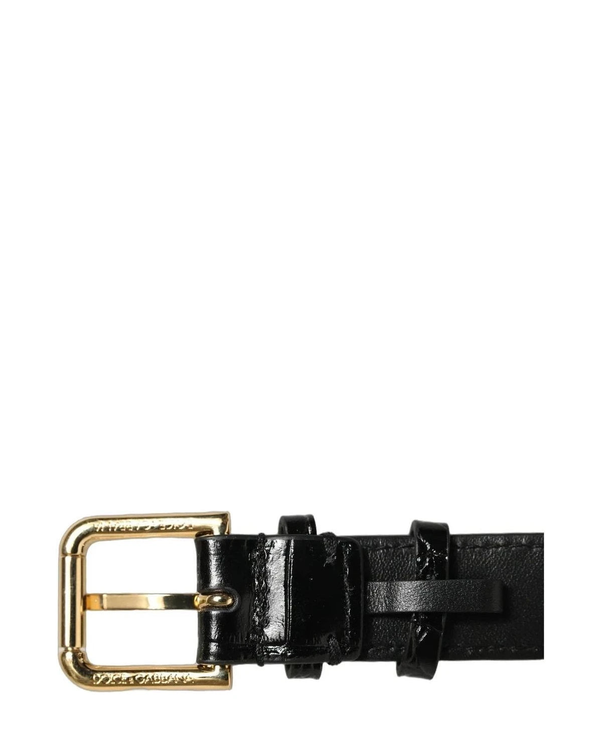 Dolce & Gabbana Bracelet in black, Leather — view 6