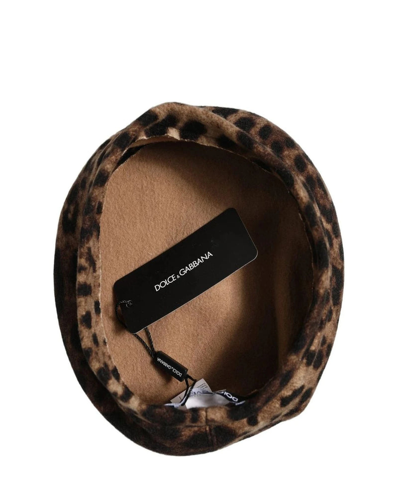 Dolce & Gabbana Beret in brown, Wool