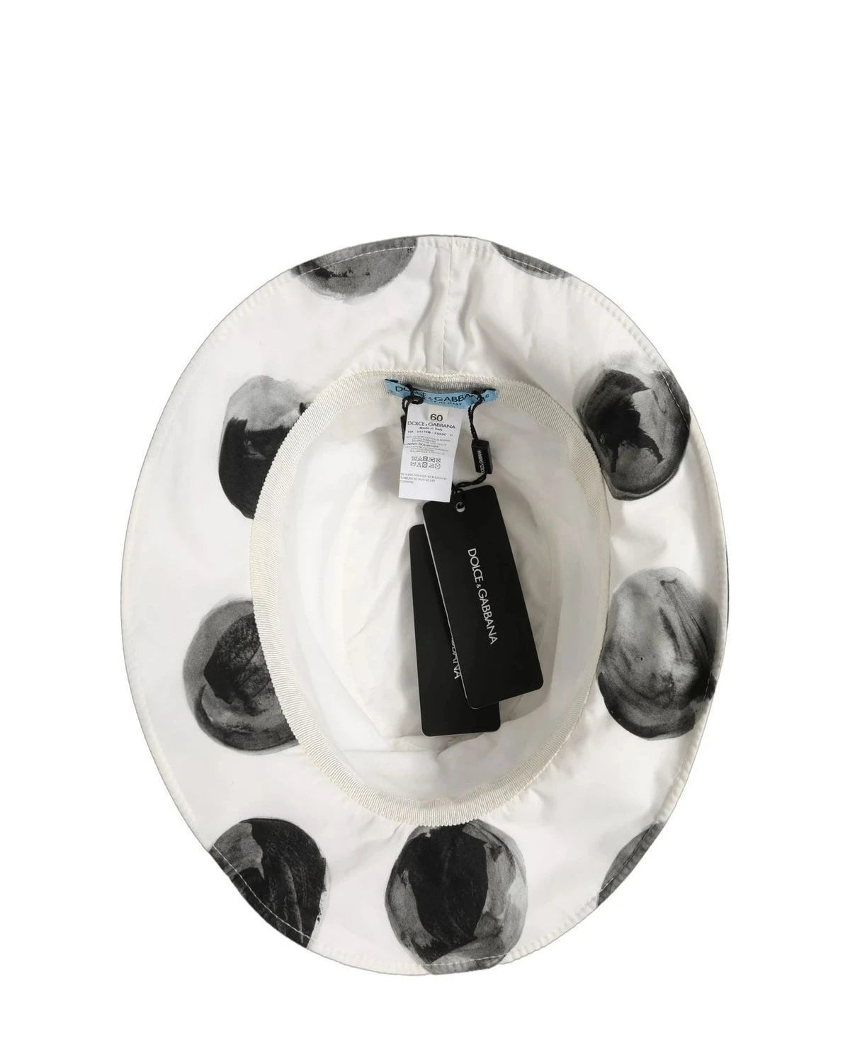 Dolce & Gabbana Bucket Hat in white, Cotton Cotton