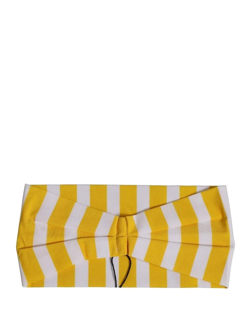 Dolce & Gabbana Headband in yellow, Nylon — view 4