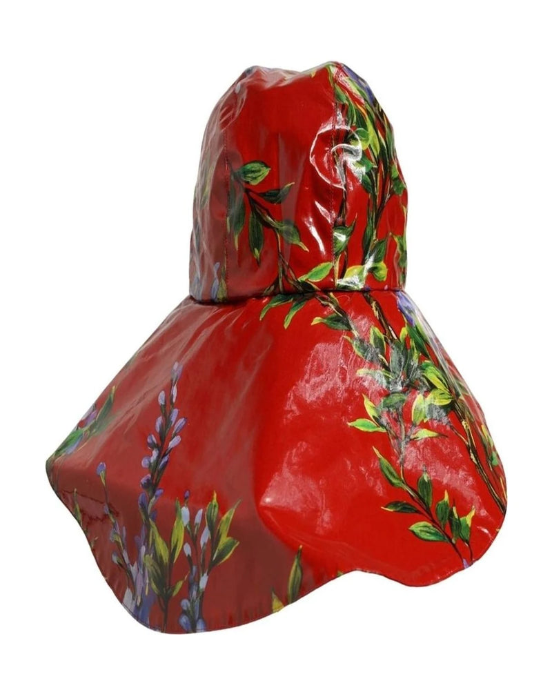 Dolce & Gabbana Bucket Hat in red, Cotton Polyester — view 4