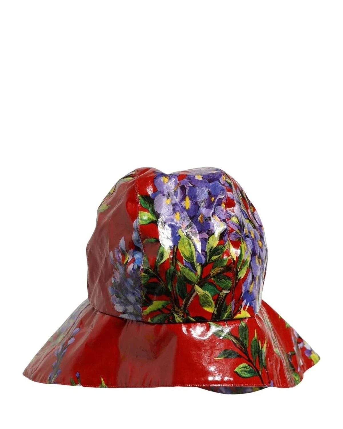 Dolce & Gabbana Bucket Hat in red, Cotton Polyester — view 5