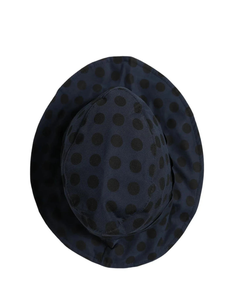 Dolce & Gabbana Bucket Hat in blue, Cotton Cotton — view 5