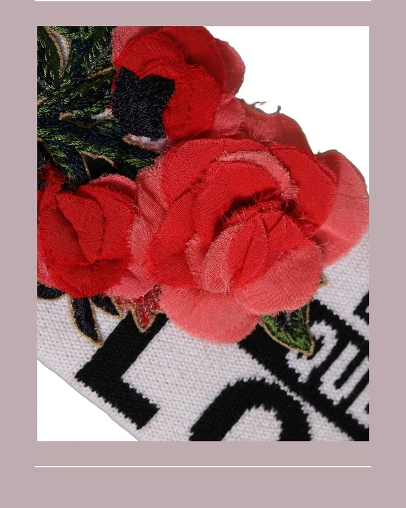 Dolce & Gabbana Headband in white, Virgin Wool — view 5