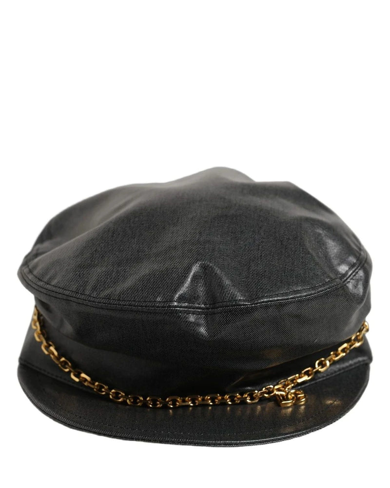 Dolce & Gabbana Bowler Hat in black, Cotton Silk — view 2