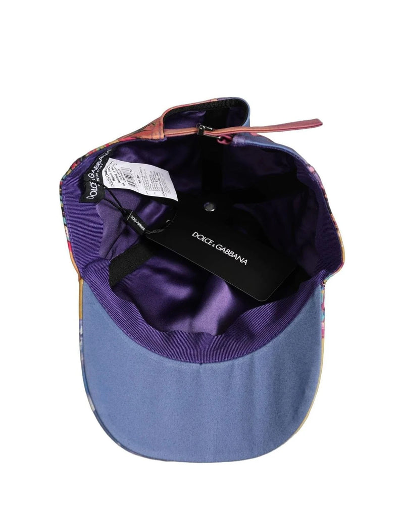 Dolce & Gabbana Baseball Cap in multicolor, Cotton