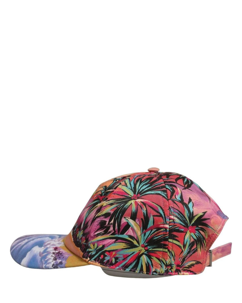 Dolce & Gabbana Baseball Cap in multicolor, Cotton — view 5