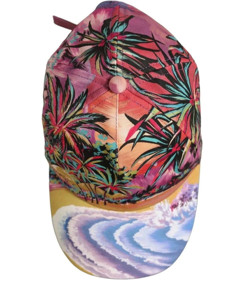 Dolce & Gabbana Baseball Cap in multicolor, Cotton — view 7