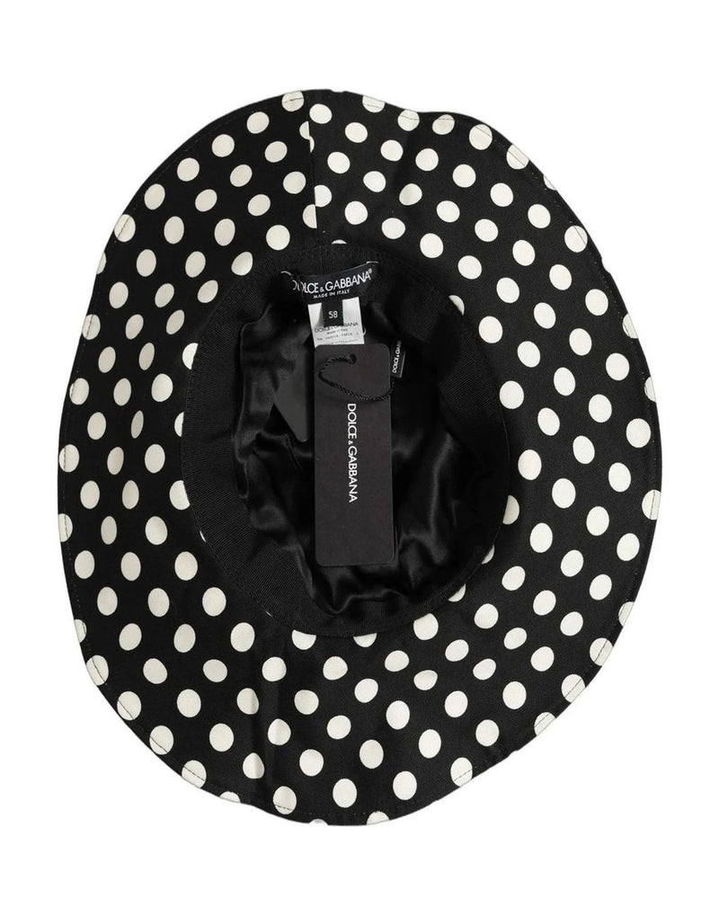 Dolce & Gabbana Sun Hat in black, Cotton