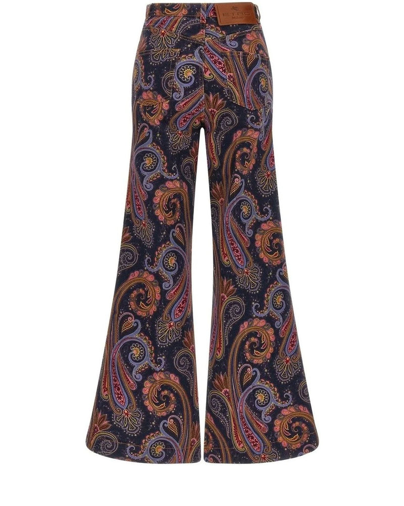 Etro Jean in multicolor, Cotton — view 2