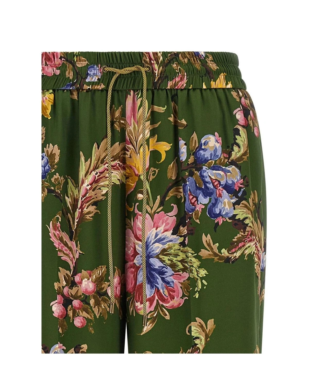 Etro Trouser in green, Polyester — view 3