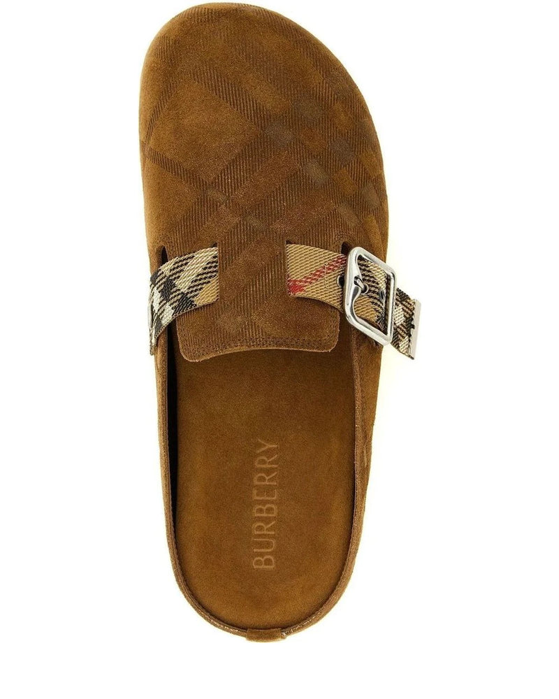Burberry Clogs in brown, Leather — view 4