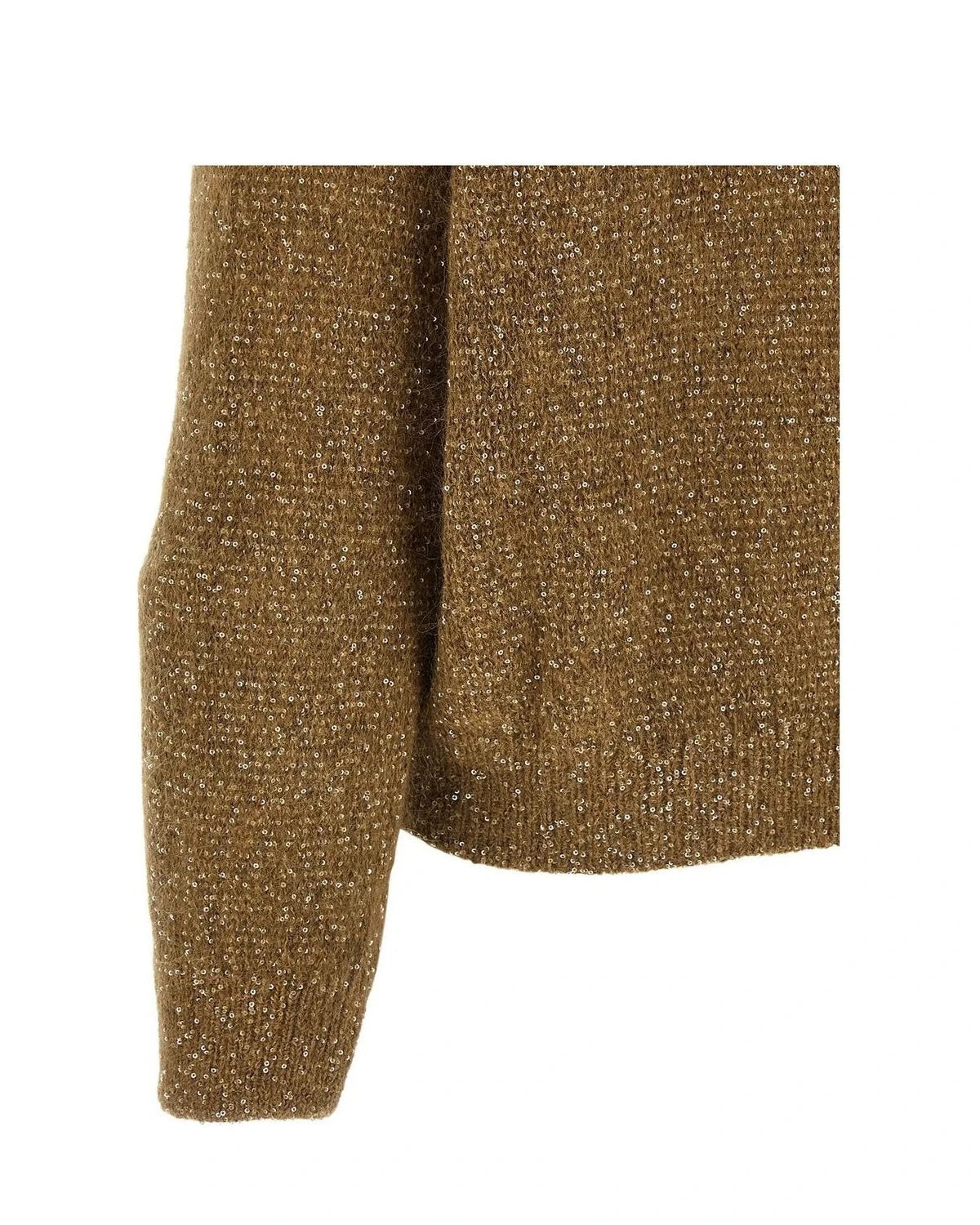 Brunello Cucinelli T-Shirt in brown, Polyamide — view 4
