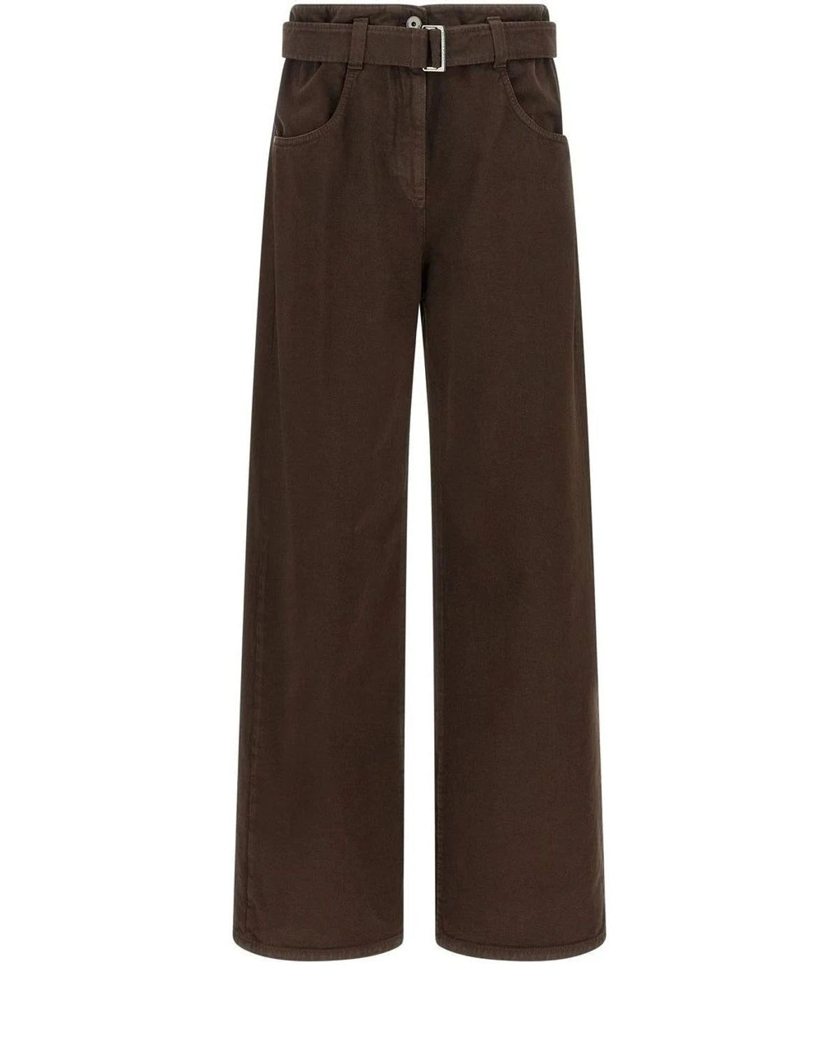 Brunello Cucinelli Jean in brown, Cotton