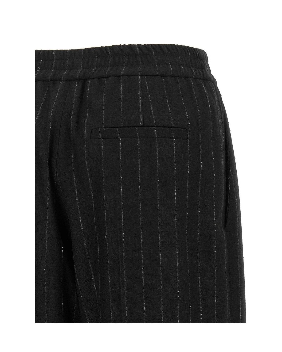 Brunello Cucinelli Trouser in blue, Virgin Wool — view 4