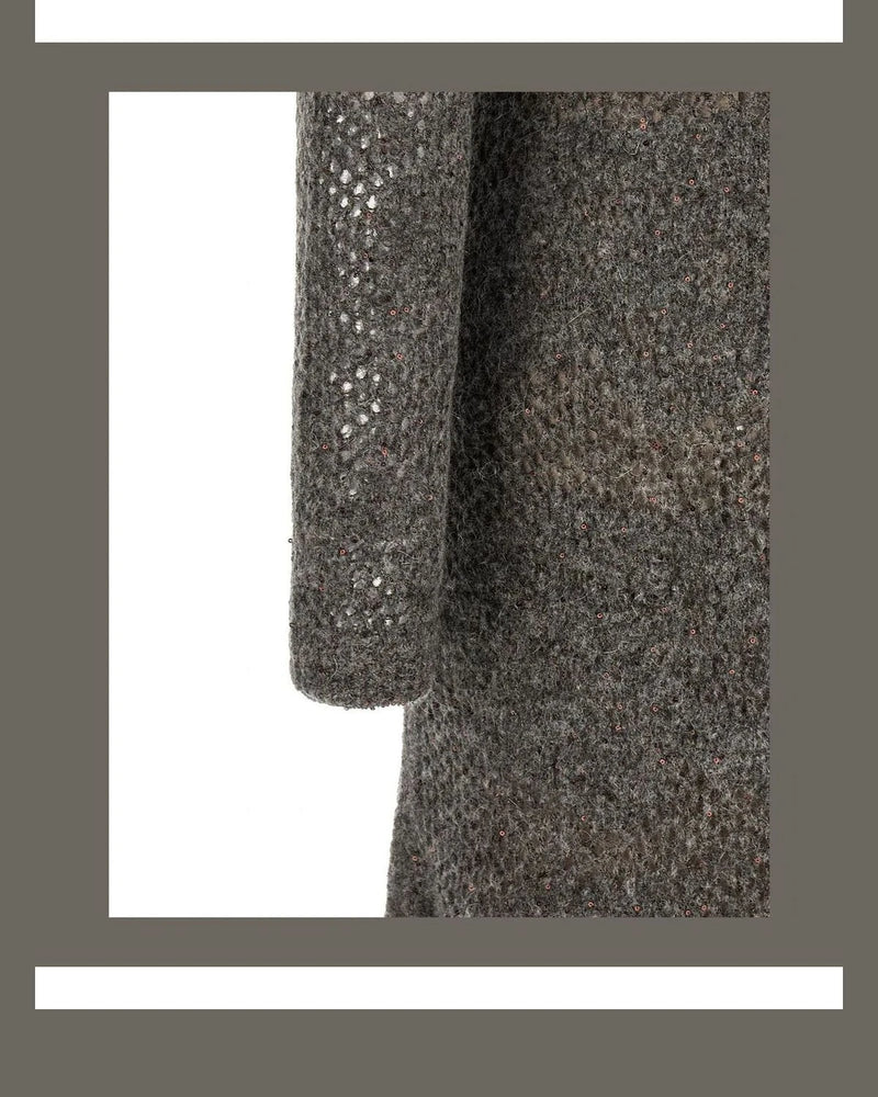 Brunello Cucinelli Dresse in gray, Nylon — view 4