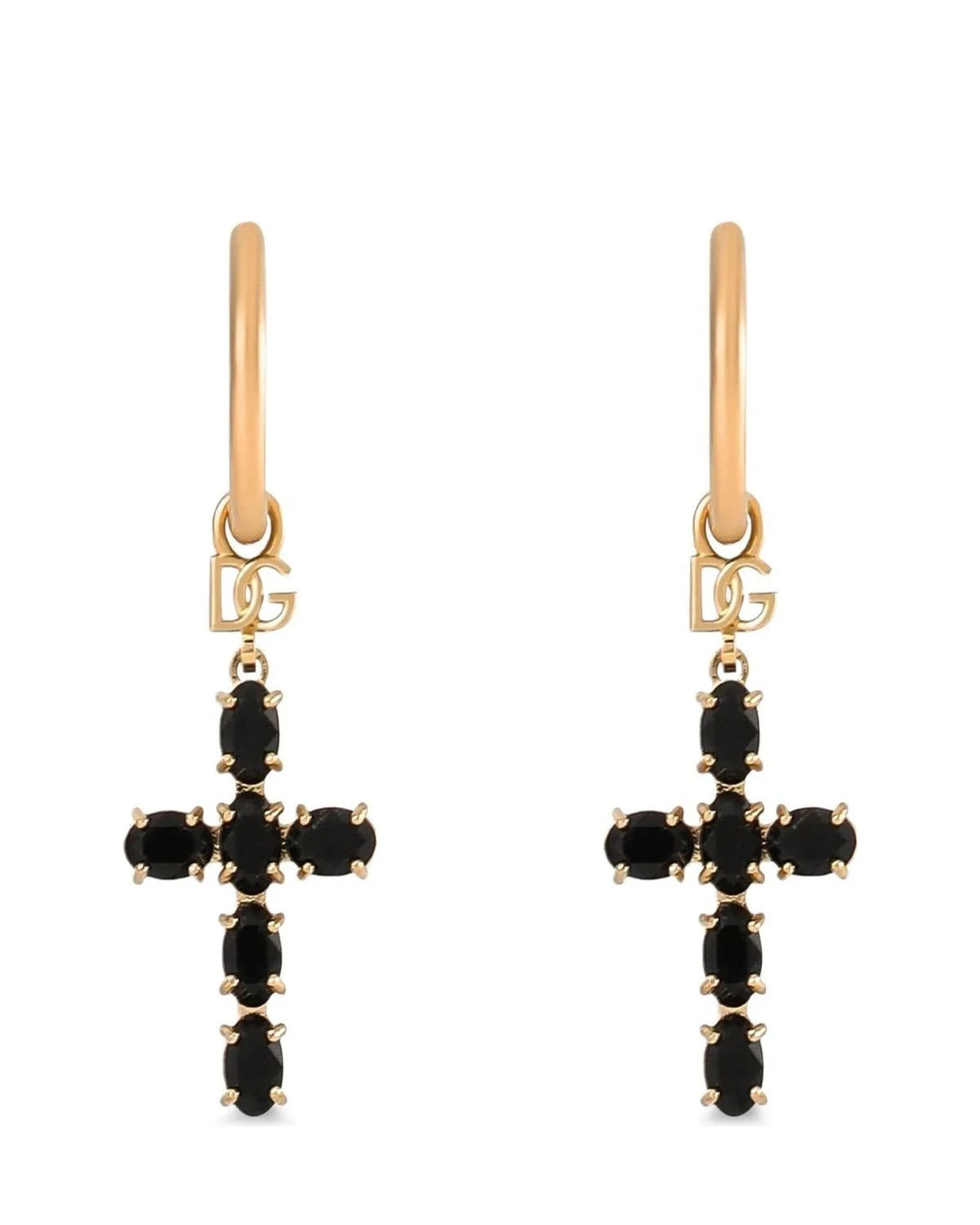 Dolce & Gabbana Earring in black, Brass