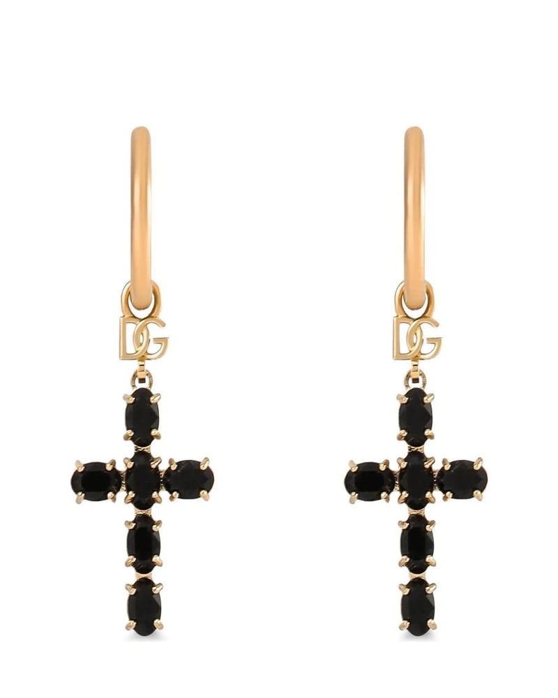 Dolce & Gabbana Earring in black, Brass