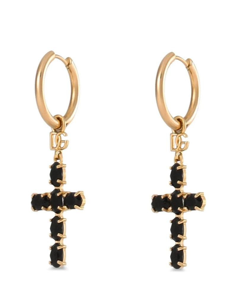 Dolce & Gabbana Earring in black, Brass — view 2