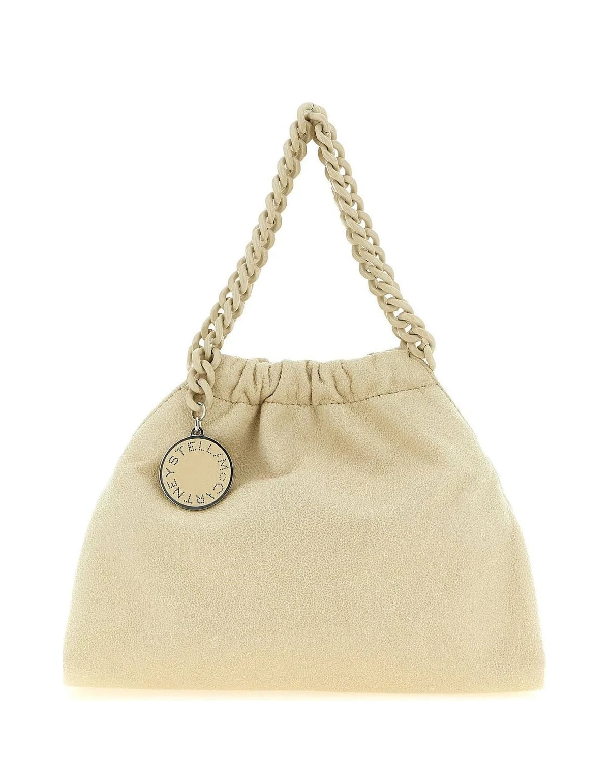 Stella McCartney Shoulder Bag in beige, Polyester