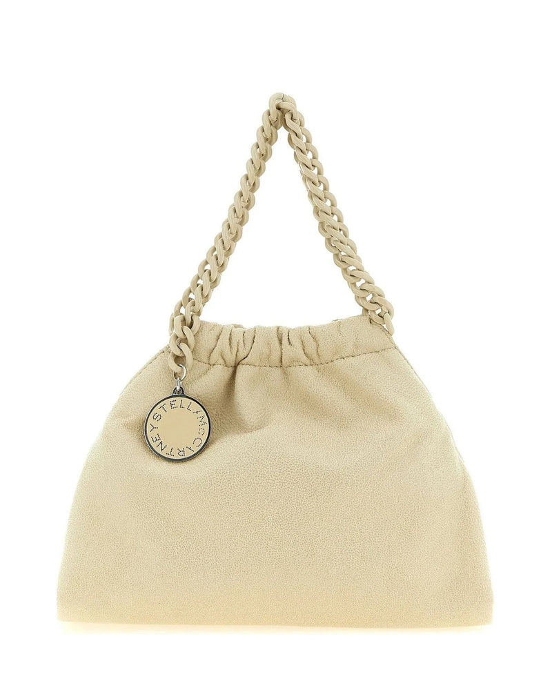 Stella McCartney Shoulder Bag in beige, Polyester
