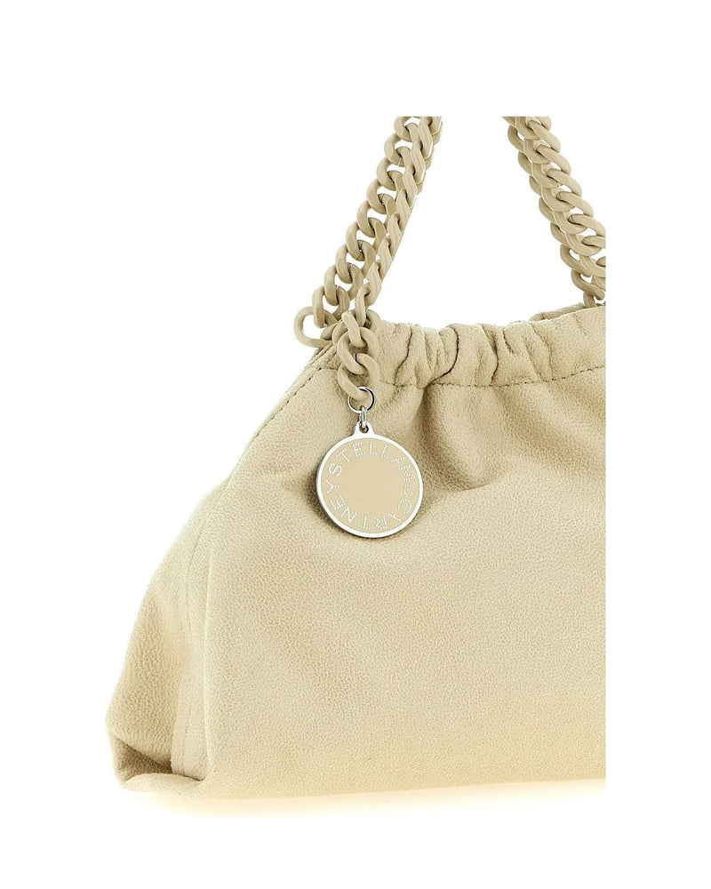 Stella McCartney Shoulder Bag in beige, Polyester — view 3