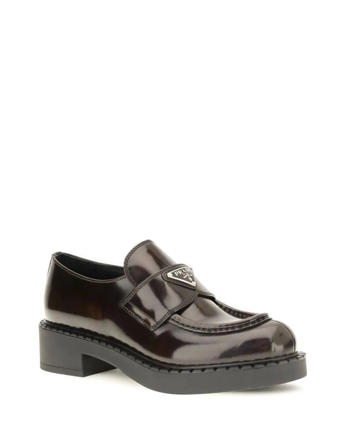 Prada Loafers in brown, Calf Leather — view 2