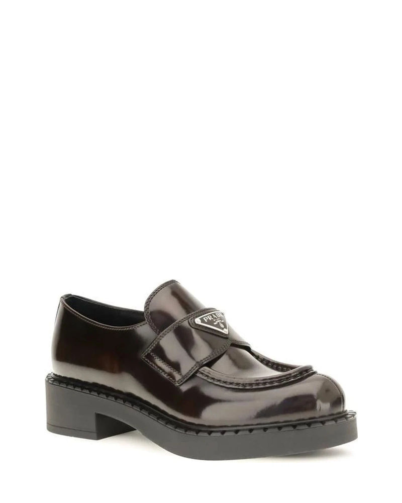 Prada Loafers in brown, Calf Leather — view 2